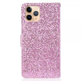 iPhone 13 Pro Fodral Glitter Stripe Rosa