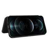 iPhone 13 Pro Fodral Kolfibertextur Svart