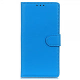 Nordic Covers iPhone 13 Pro Fodral Litchi Blå