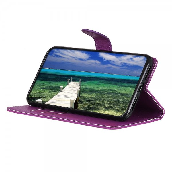 Nordic Covers iPhone 13 Pro Fodral Litchi Lila
