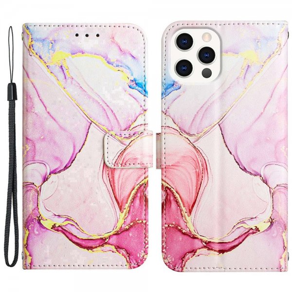 iPhone 13 Pro Fodral Marmor Roseguld
