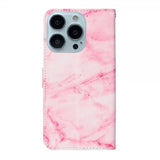 iPhone 13 Pro Fodral Motiv Rosa  Marmor