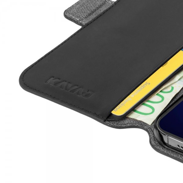 KAVAJ iPhone 13 Pro Fodral Phoenix Svart