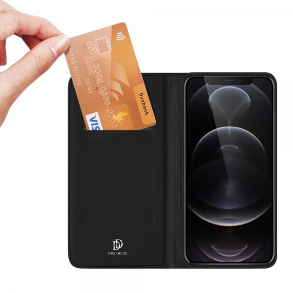 Dux Ducis iPhone 13 Pro Fodral Skin Pro Series Svart
