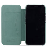 holdit iPhone 13 Pro Fodral SlimFlip Wallet Moss Green