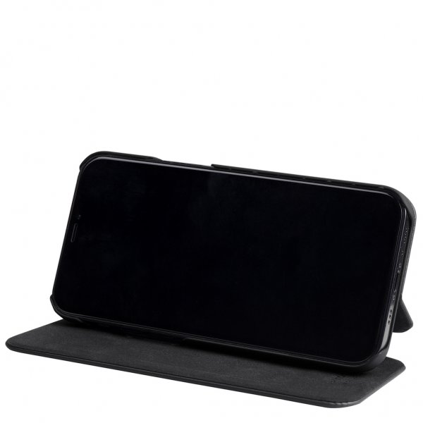 holdit iPhone 13 Pro Fodral SlimFlip Wallet Svart