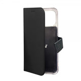 Celly iPhone 13 Pro Fodral Wally Wallet Case Svart