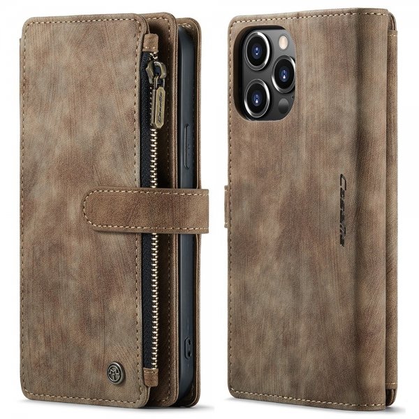 CaseMe iPhone 13 Pro Max Fodral C30 Series Brun