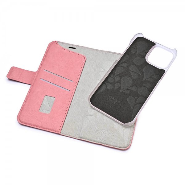 Onsala iPhone 13 Pro Max Fodral Fashion Edition Löstagbart Skal Dusty Pink