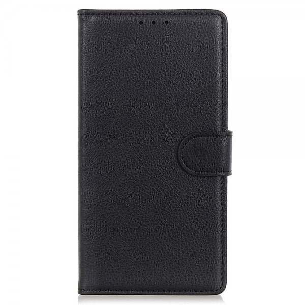 Nordic Covers iPhone 13 Pro Max Fodral Litchi Raven Black