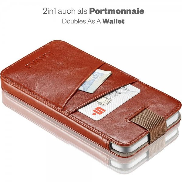 Kavaj iPhone 13 Pro Max Fodral Miami Brun