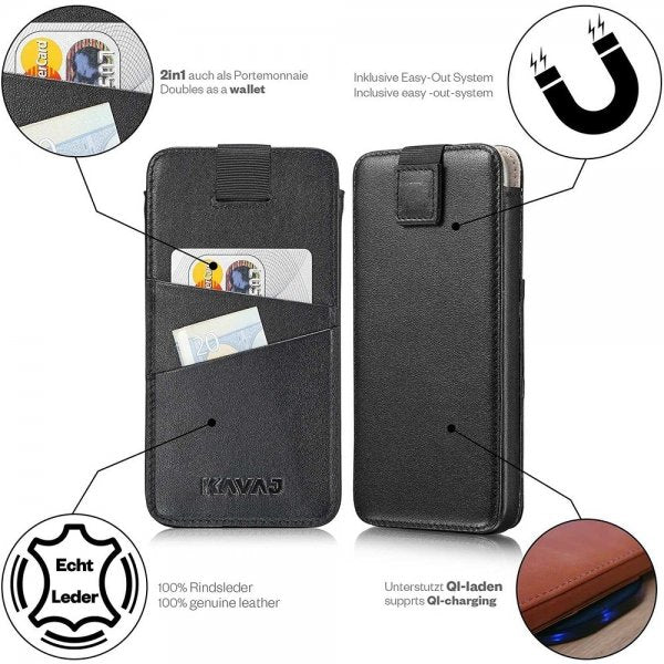 Kavaj iPhone 13 Pro Max Fodral Miami Svart