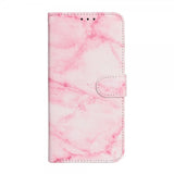 iPhone 13 Pro Max Fodral Motiv Rosa Marmor