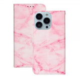 iPhone 13 Pro Max Fodral Motiv Rosa Marmor
