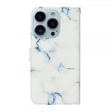 iPhone 13 Pro Max Fodral Motiv Vit Marmor