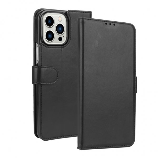 Krusell iPhone 13 Pro Max Fodral PhoneWallet Svart