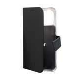 Celly iPhone 13 Pro Max Fodral Wally Wallet Case Svart