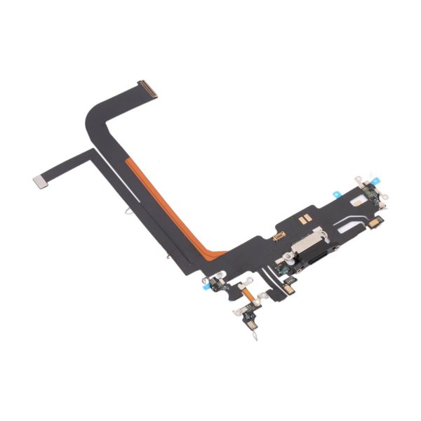 iPhone 13 Pro Max Laddkontakt med Flexkabel Original - Svart