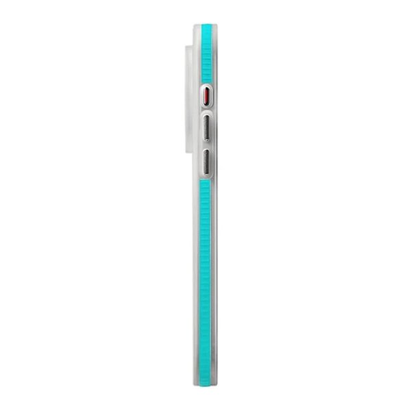 Rvelon iPhone 13 Pro Max Skal Korrugerad MagSafe Blå