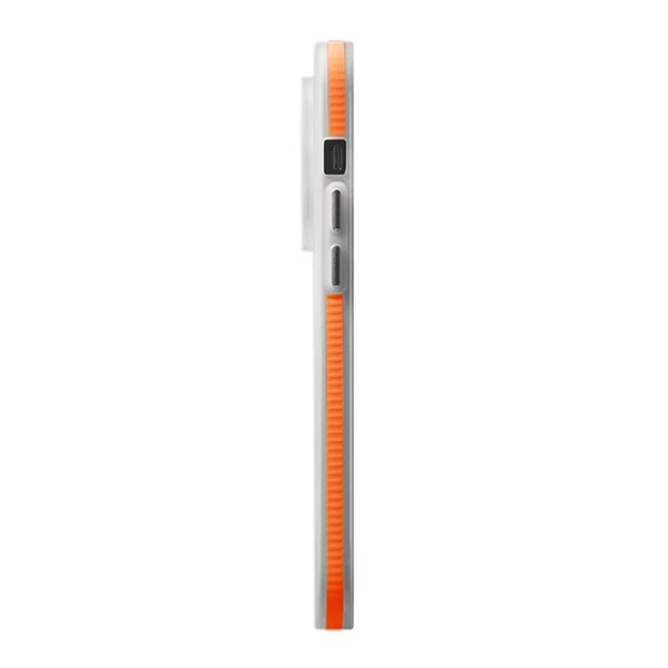 Rvelon iPhone 13 Pro Max Skal Korrugerad MagSafe Orange