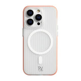 Rvelon iPhone 13 Pro Max Skal Korrugerad MagSafe Orange