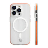 Rvelon iPhone 13 Pro Max Skal Korrugerad MagSafe Orange