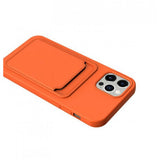 iPhone 13 Pro Max Skal Korthållare Orange
