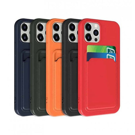 iPhone 13 Pro Max Skal Korthållare Svart