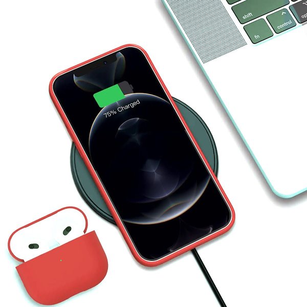 Rvelon iPhone 13 Pro Max Skal Silikon Rosa