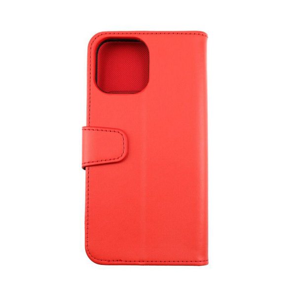Rvelon iPhone 13 Pro Max Fodral Utfällbart Kortfack Röd