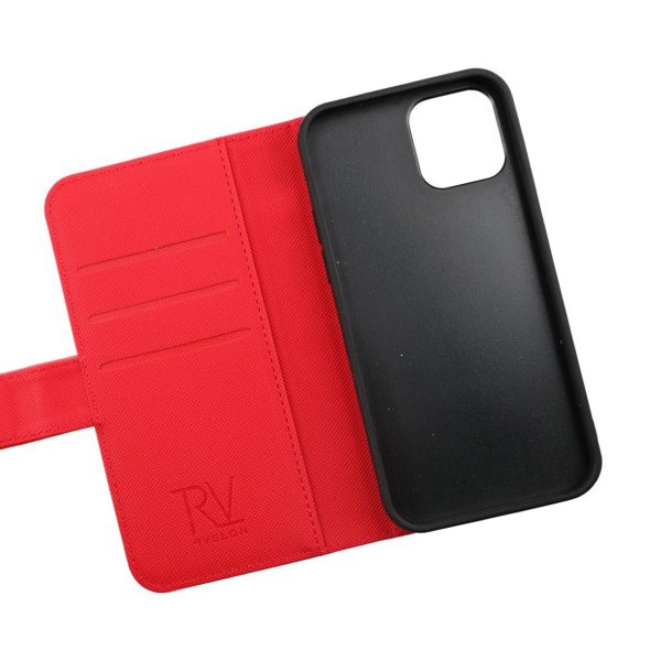 Rvelon iPhone 13 Pro Max Fodral Magnetiskt Avtagbart Skal Röd