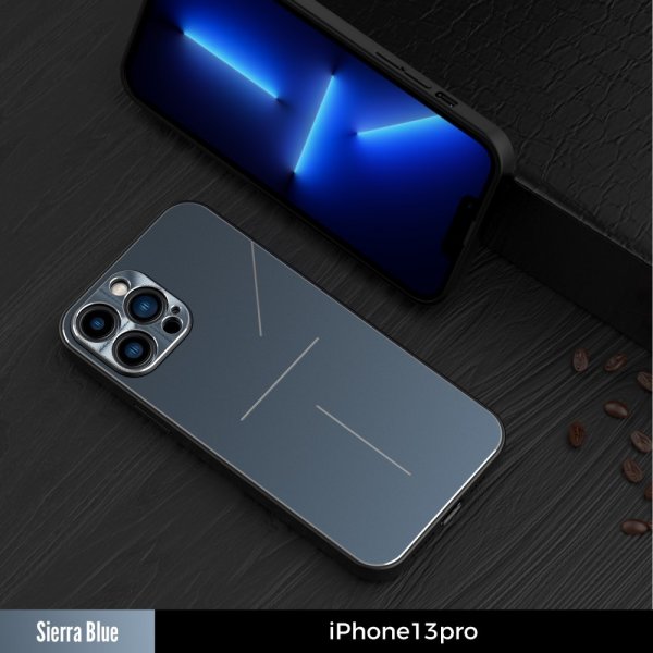R-JUST iPhone 13 Pro Max Skal Aluminium Blå
