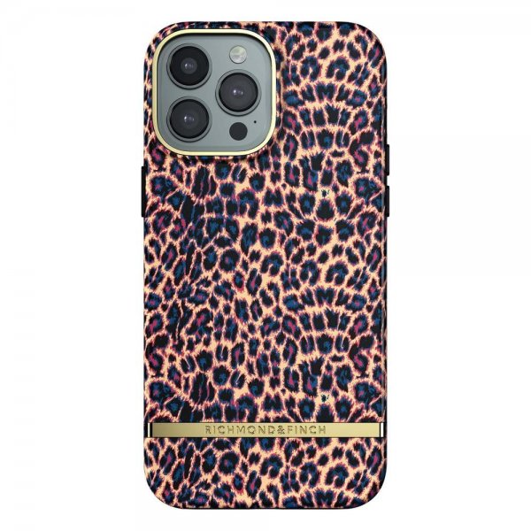 Richmond & Finch iPhone 13 Pro Max Skal Apricot Leopard