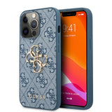 Guess iPhone 13 Pro Max Skal Big Logo Blå