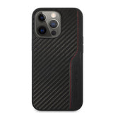 AMG iPhone 13 Pro Max Skal Carbon Effect Stitching Svart