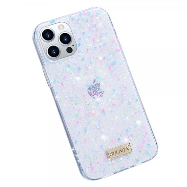 Sulada iPhone 13 Pro Max Skal Colorful Series Vit