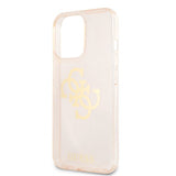 Guess iPhone 13 Pro Max Skal Full Glitter Guld