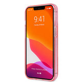 Guess iPhone 13 Pro Max Skal Full Glitter Rosa