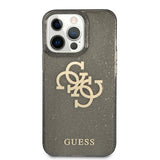 Guess iPhone 13 Pro Max Skal Full Glitter Svart