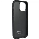 Audi iPhone 13 Pro Max Skal Genuine Leather Case Svart