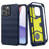 Spigen iPhone 13 Pro Max Skal Geo Armor 360 Navy Blue