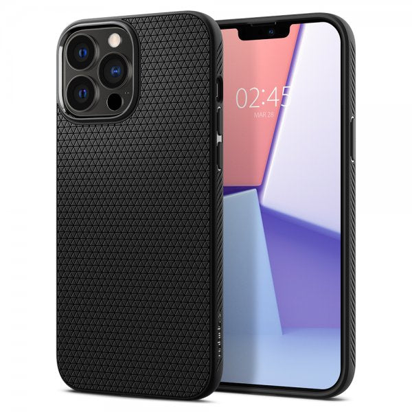 Spigen iPhone 13 Pro Max Skal Liquid Air Matte Black