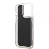 Karl Lagerfeld iPhone 13 Pro Max Skal Liquid Glitter Gatsby Svart