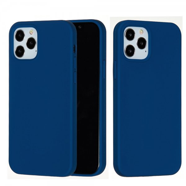 iPhone 13 Pro Max Skal Liquid Silicone Blå
