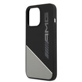 AMG iPhone 13 Pro Max Skal Liquid Silicone Two Tone Grå