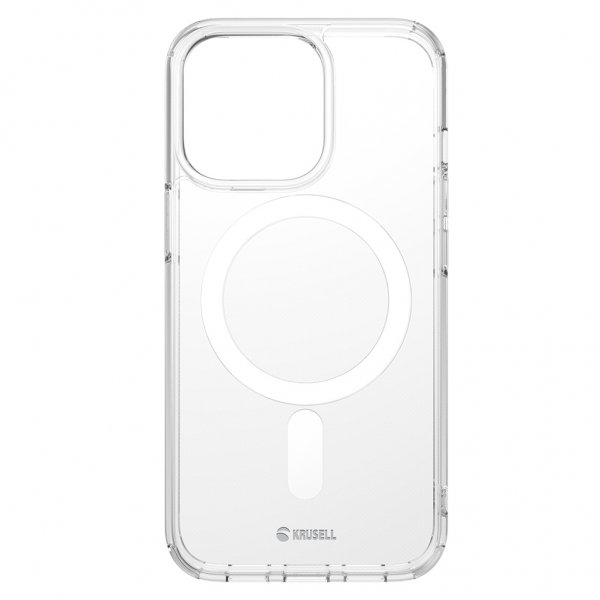 Krusell iPhone 13 Pro Max Skal MagSafe Clear Cover Transparent