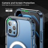 Rvelon iPhone 13 Pro Max Skal TPU MagSafe Transparent