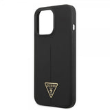 Guess iPhone 13 Pro Max Skal Metal Triangle Svart