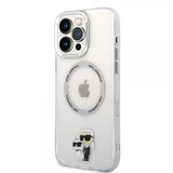 Karl Lagerfeld iPhone 13 Pro Max Skal NFT MagSafe Transparent