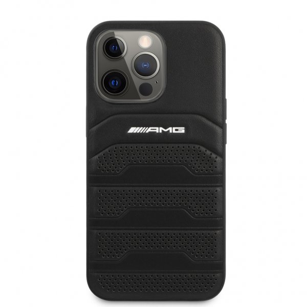 AMG iPhone 13 Pro Max Skal Perforerad Svart